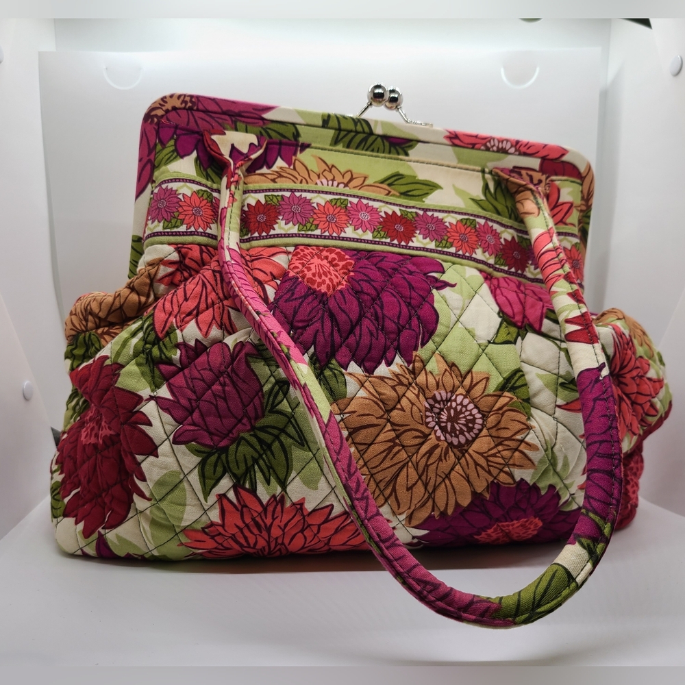 Vera Bradley Hello Dhalia Handbag